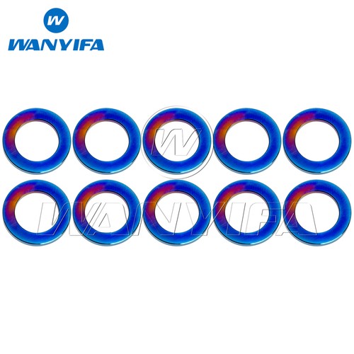 Wanyifa Titanium Washer M4/M5/M6/M8/M10 Flat Gaskets Bolt Washers DIN912 10pcs - Picture 11 of 12