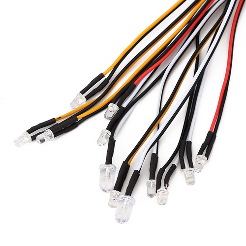 12LED Lampe Set Scheinwerfer Rücklicht für 1/10 RC Crawler D90 D110 D130 Auto - Bild 4 von 5