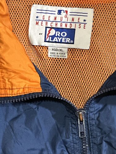 Detroit Tigers Jacke Herren M Blau Windbreaker Full Zip MLB Baseball Vintage - Bild 3 von 10