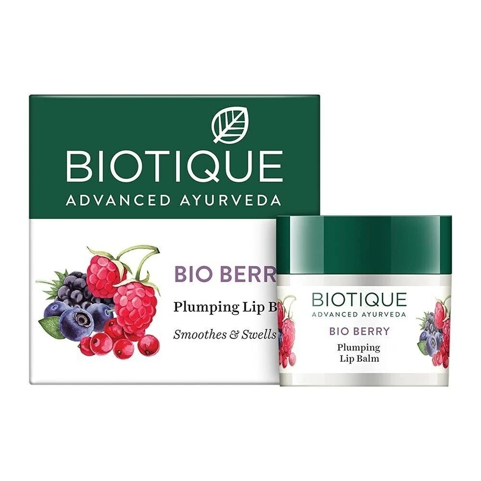 Biotique Bio Berry 丰盈润唇膏平滑和膨胀嘴唇,12 克 — 第 2/4 张图片