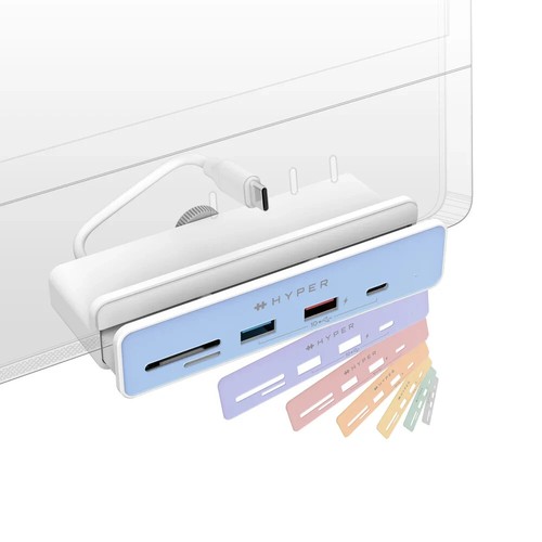 HyperDrive 6-in-1 USB-C Hub for iMac 24″ Model: HD34A8 - Bild 3 von 10