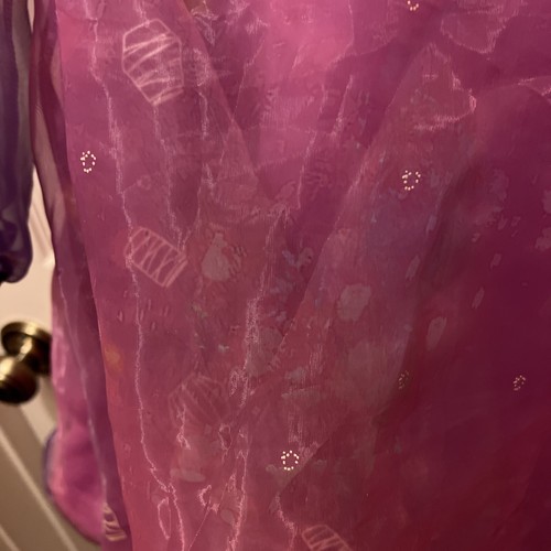 NWT Disney Store Rapunzel Tangled Girls Fancy Party Dress Princess 7/8 - Picture 4 of 7