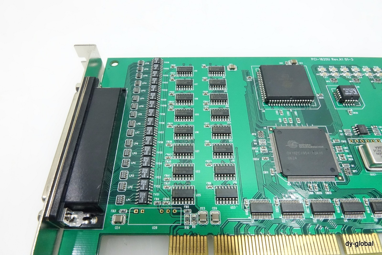 ADVANTECH 8port RS232 PCI Card PCI1620U Rev.A.1 19C3162010 PCBIE