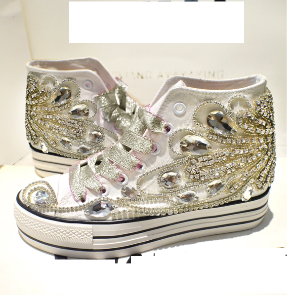 Tacón para mujer Sports Oculto Plataforma Tenis Diamantes De Imitación Alta Top Creepers Zapatos Tacón para para para mujer Sports Oculto Plataforma Tenis Diamantes De Imitación Alta Top Creepers Zapatos venta al por mayor barato