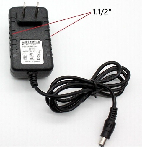 12V 1.5A AC/DC Adapter Power Supply Surveillance Camera with 1-to-4 Splitter - Picture 2 of 6
