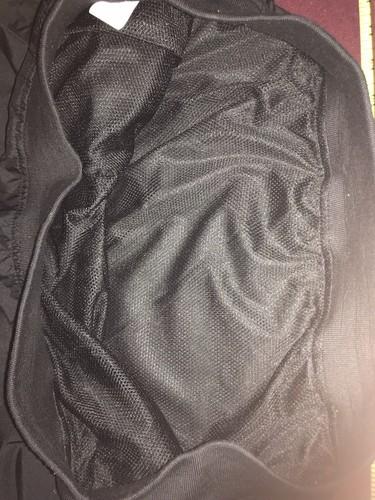 IZOD Men's Black Polyester Long Sleeve Pullover Golf Shirt Size L - EUC - Picture 7 of 11