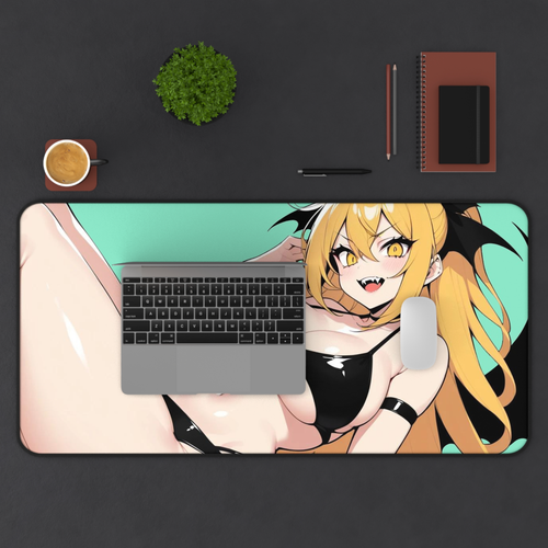 Tappetino da Scrivania Anime Ragazza in Bikini, Tappetino Mouse da Gioco Waifu, Tappetino Mouse Grande XXL - Foto 6 di 9