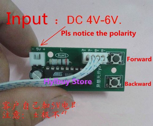 2-phase Stepping Stepper Motor Driver Controller Board Module DC 3V~12V 5v motor