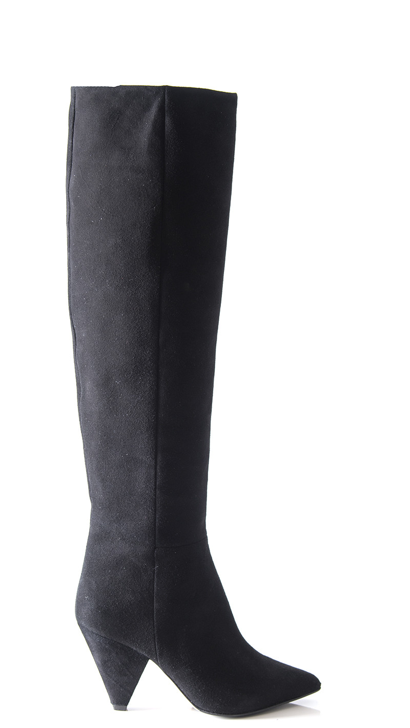 zapatos THE SELLER mujer botas negro Scamosciato S8018 zapatos THE SELLER mujer botas negro Scamosciato S8018
