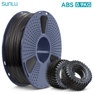 SUNLU ABS Filament 1.75mm±0.02mm, Highly Resistant Durable For 3D Printer 0.9KG