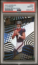 2023 Panini Donruss CJ Stroud Rookie Revolution RC #RR2 PSA 10 GEM MINT