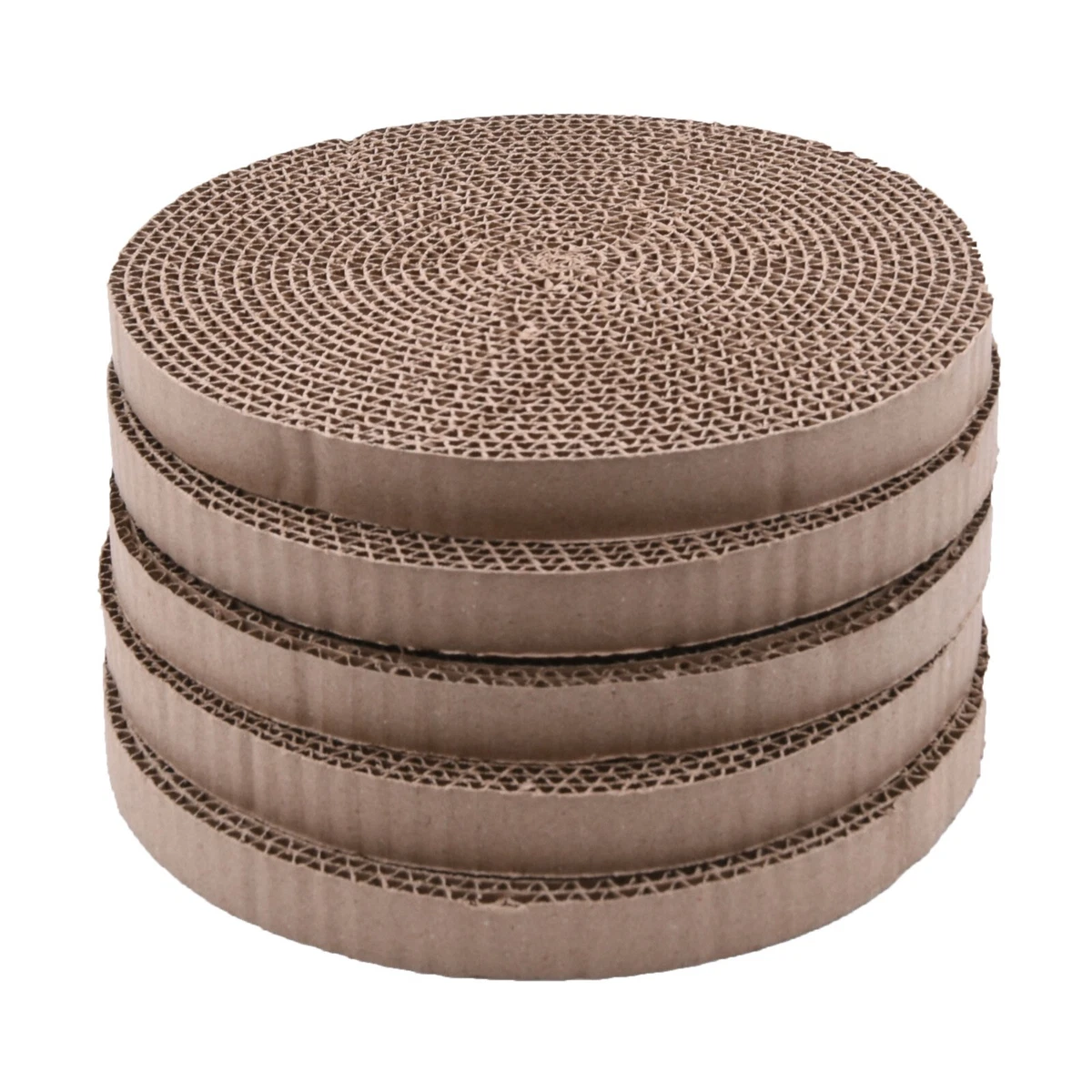 Circle cardboard cat best sale scratcher