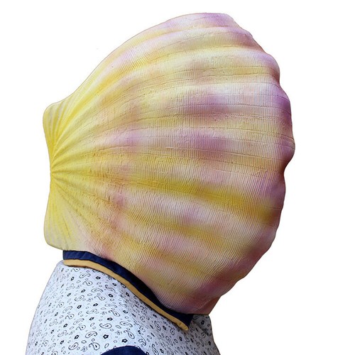 Máscara de látex broma geoduck concha de almeja para adultos Mascarada Halloween Juegos con disfraces máscaras - Imagen 3 de 16