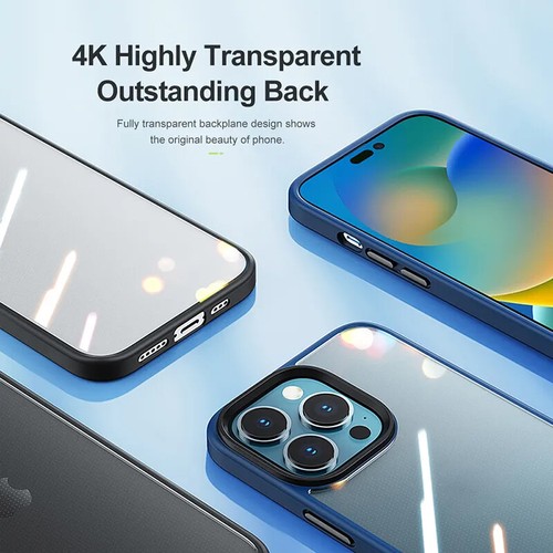 Funda transparente delgada de alta calidad serie ROCK Guard para iPhone 14/13 Pro Max Plus - Imagen 2 de 15