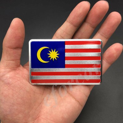 Indonesia Flag Car Trunk Fender Emblem Badge Motorcycle Fuel Gas Tank Sticker