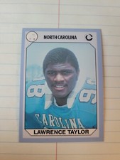 LAWRENCE TAYLOR - UNC North Carolina & N.Y. Giants Football - ROOKIE CARD #86