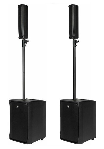 2x RCF EVOX J8 2-Way DJ Powered Array Column w/ Mixer & Accessories - Picture 3 of 18
