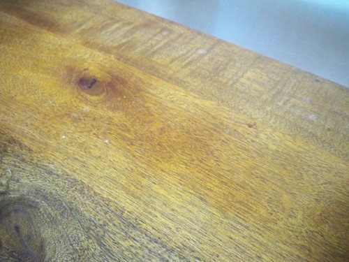 Mangoholz Schreibtisch Sekretär 120 x 60 cm Gutmann Factory UNIKAT - Bild 9 von 9