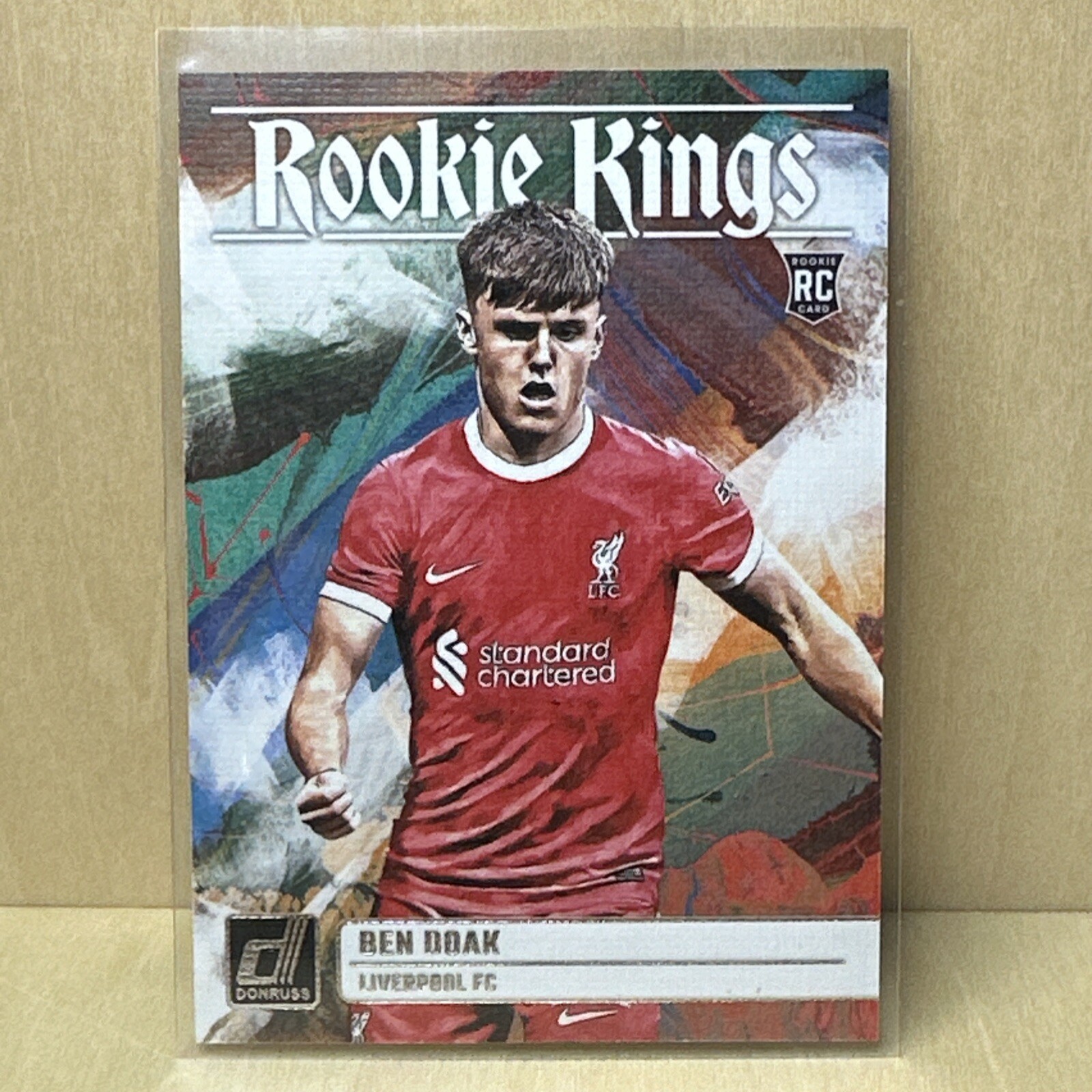 2023-24 Panini Donruss Rookie Kings Ben Doak #7 RC Liverpool FC