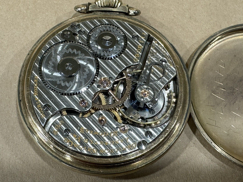 Hamilton 992 Vintage 1914 - 10k Gold Filled Pocket Watch - Runs Great ! - Picture 7 of 11