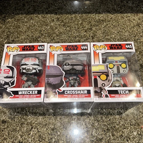 new FUNKO POP!: Bad Batch- Star Wars- Crosshair wrecker tech 443 444 445 g05