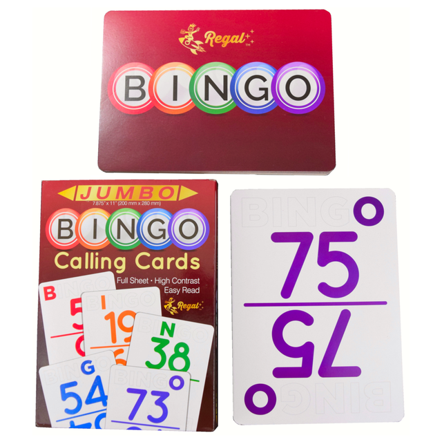 deck of bingo calling cards