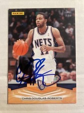 2009 Panini Chris Douglas Roberts Autographed Card New Jersey Nets #14 CB1019