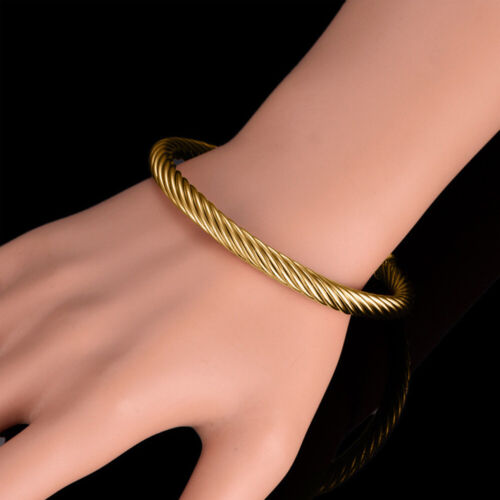 Pure Copper Magnetic Bracelet Bangle Arthritis Pain Relief Power Valentine Gift - Picture 4 of 27