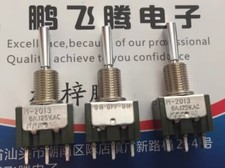 1pcs NKK M-2013 toggle switch 3 feet 3 gears rocker switch 6A125VAC flat handle