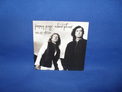 JIMMY PAGE ROBERT PLANT NO QUARTER - NEW UNSEALED CD