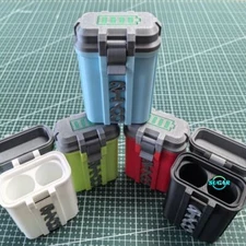 Multicolor Tactical Battery Storage Box Holder for 18650/21700 Battery Organizer