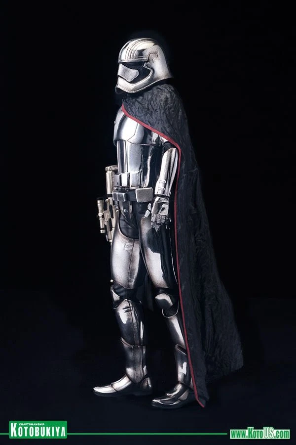 Kit Kotobukiya Star Wars Episódio VII O Despertar da Força Capitão Phasma ArtFX+ NOVO - Imagem 4 de 4