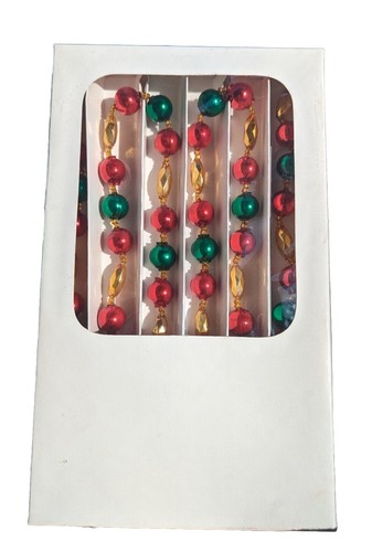 Czech Republic Home For The Holidays Glass Strand Christmas Original Box nov23 - Picture 2 of 13