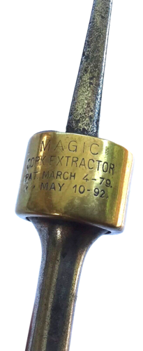 TIRE BOUCHON L.C MUMFORD 1879 USA SACACORCHOS CORKSCREW CAVATAPPI KORKENZIEHER - Picture 6 of 10