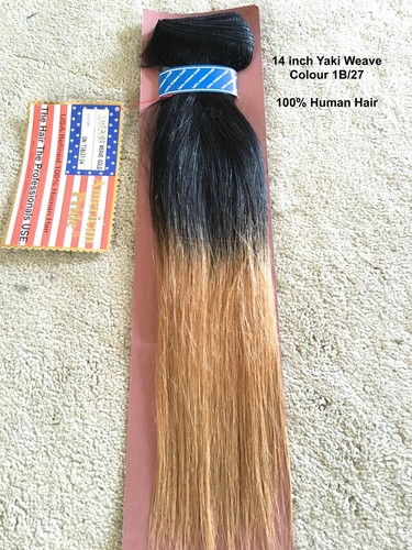 100% HUMAN HAIR by AMERICAN PRIDE - 12, 14, 18 inches Euro and Yaki weave - Picture 50 of 114