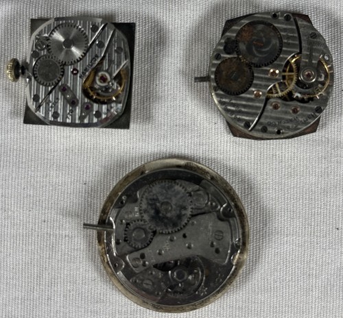 Vintage Hamilton Watch Movements 770, 987E, Electra 25, Non Running For Parts - Bild 2 von 2