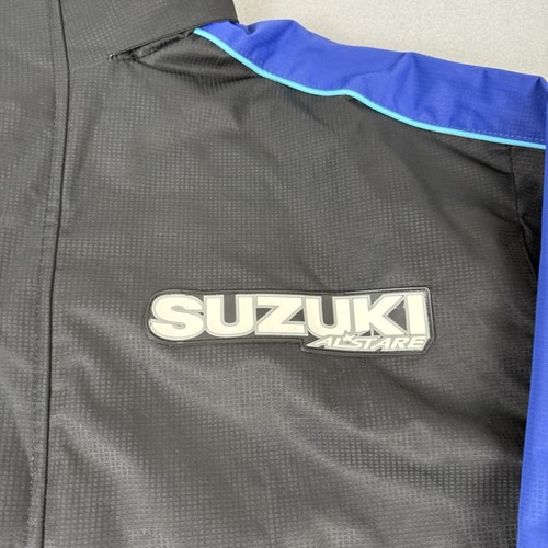 VTG Suzuki Alstare Jacket Mens XXL Black Racing Motorsports Coat Official Merch - Picture 6 of 19