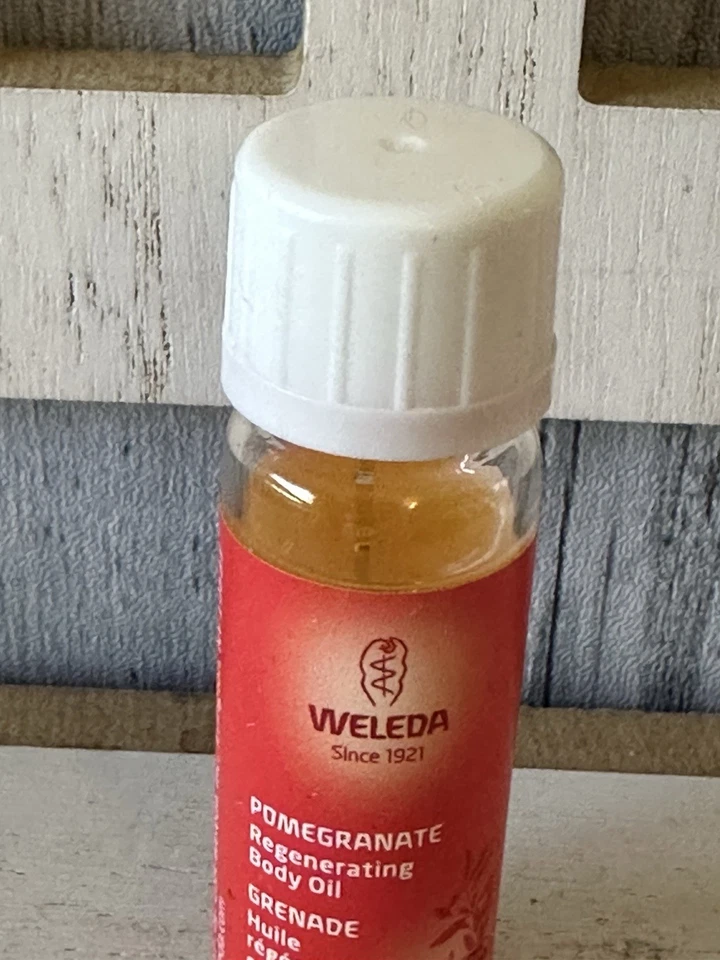 Aceite corporal regenerador de granada Weleda - Promueve la renovación de la piel 0,34 oz **leer Foto 3 de 4