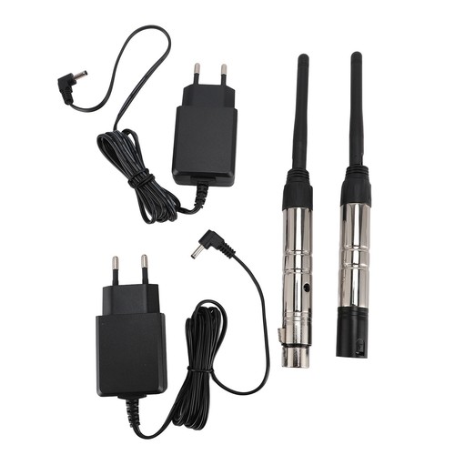 XLR Wireless DMX Transceiver 2 In 1 With Male/female 3-pin With Antenna And Plug - Picture 24 of 24