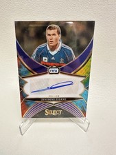 2024-25 Panini Select FIFA Zinedine Zidane #SS-ZZ Tie Dye Signatures Auto /25