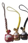 Hello Kitty Charms Maneki Neko Lucky Cat Bell Phone Charms Cat 3pc Set New