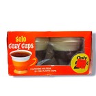 VTG 1970's 10pk Solo Cozy Cups 10oz Plastic Cup Lifetime Holders Reusable Coffee