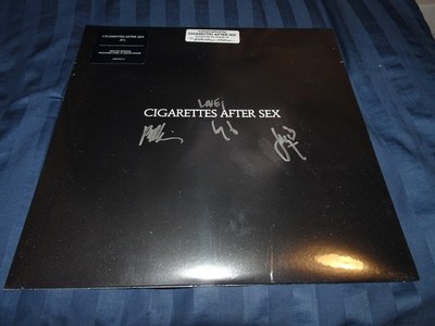 Cigarettes after sex X's Deluxe vinyl LP signed 