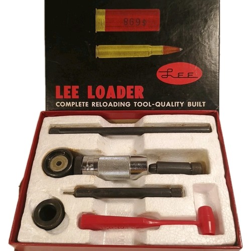 Lee Handlader 357 Magnum 38 Spezial Wiederladewerkzeug komplett Vintage komplett