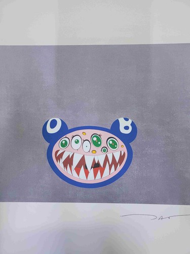 Takashi Murakami Litografia off set cm 50x65 certificata - Picture 2 of 5