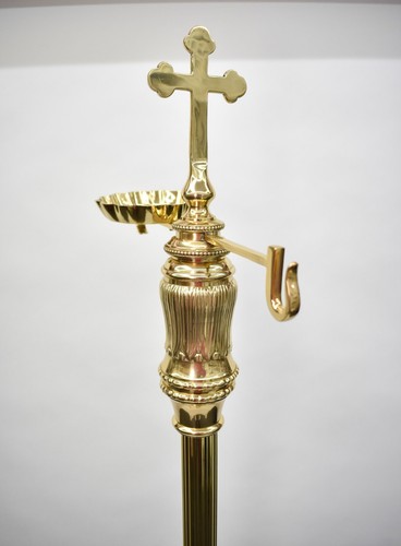 Light weight Scalloped Brass Church Censer Thurible Stand (#70SB) Chalice Co. - Picture 3 of 9