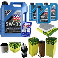 INSPEKTIONSKIT FILTER LIQUI MOLY ÖL 8L 5W-30 für Audi A4 Allroad 8KH B8 3.0