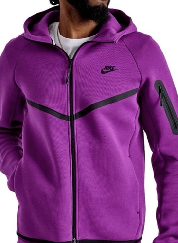 Size L - Nike Tech Zip Up Bold Berry Hoodie HV0949-505 AUTHENTIC