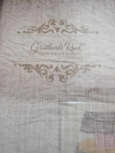 Grasslands Road Stonebridge gestanzter Twist Fotorahmen reaktive Glasur 4x6 schwer  - Bild 10 von 14