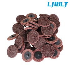 LABLT 50×2" Medium Surface Conditioning Discs Roll Lock Die Grinder Sanding Pads